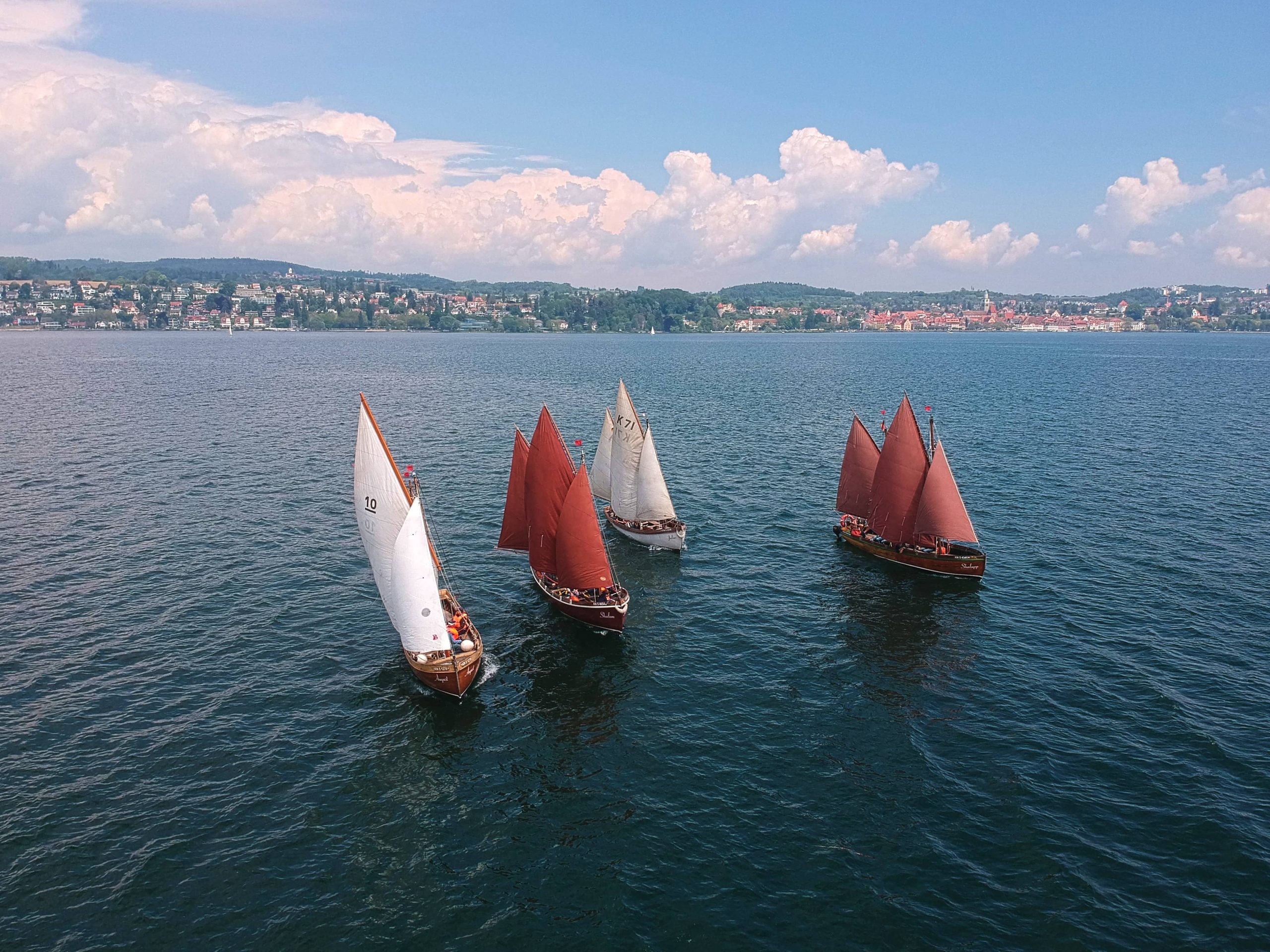Firmensegeln als Teamevent auf dem Bodensee